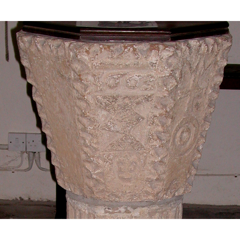 date: 1663 over a chalice (?)