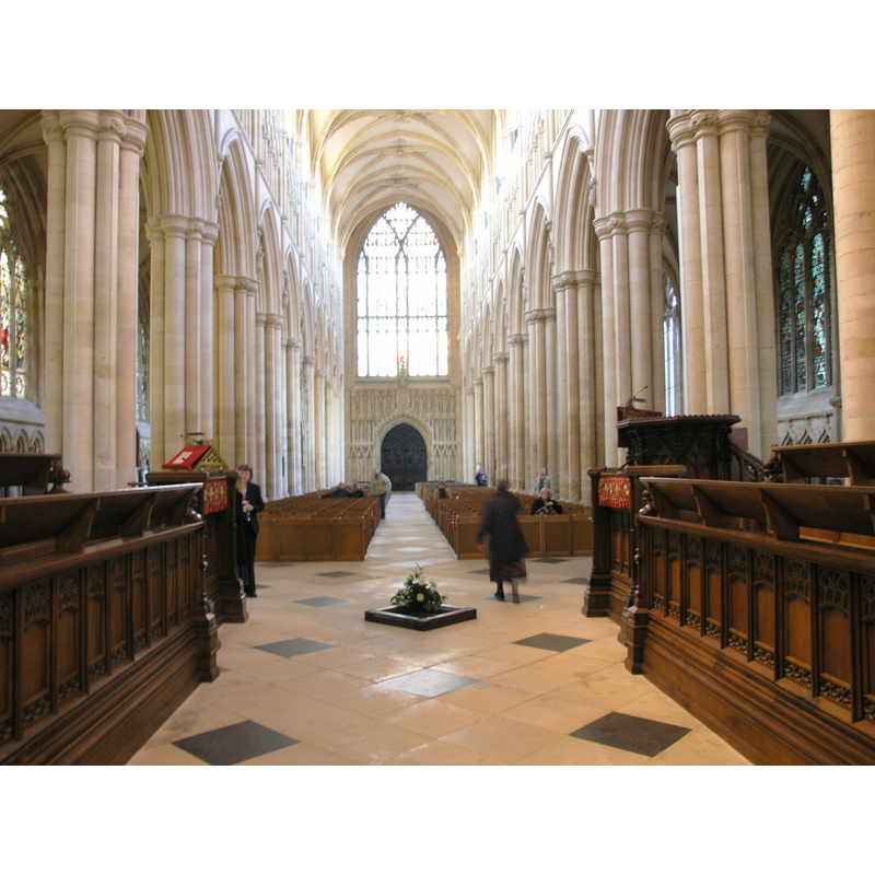 nave looking west