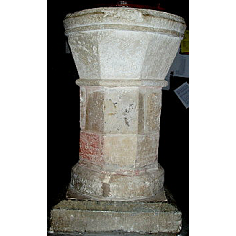 unknown whether it was part of the original basin design, or introduced in the 15th-century re-cut
