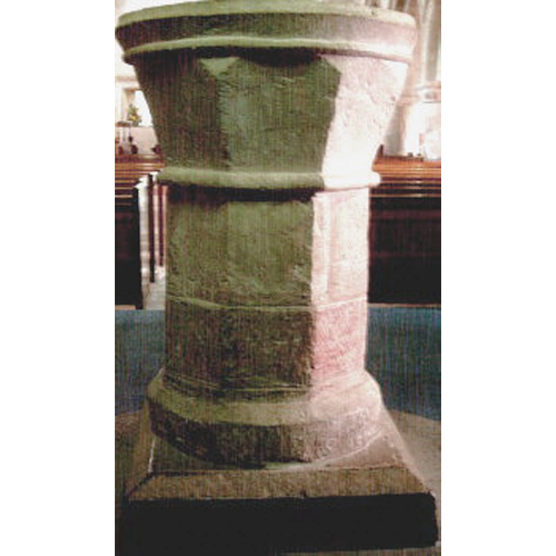 unknown whether it was part of the original basin design, or introduced in the 15th-century re-cut