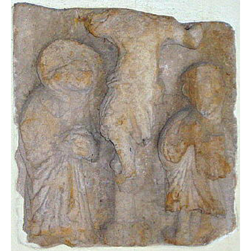 noted in Duke as the remains of a 15th-century Calvary found buried in the church