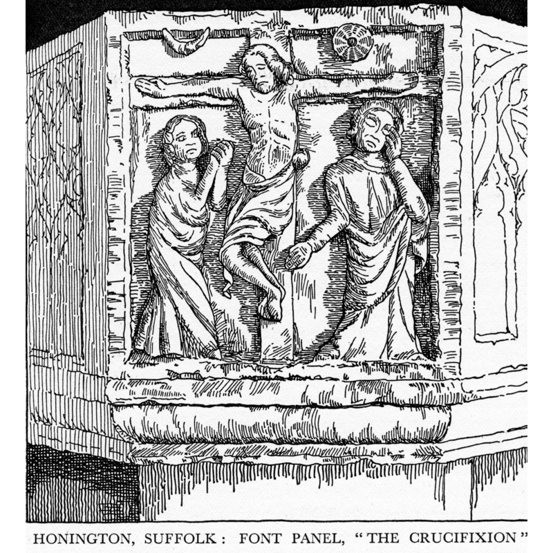 Crucifixion scene