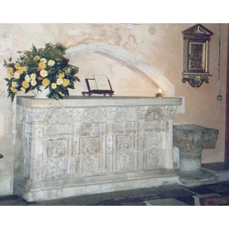 to the right of the Etchingham tomb