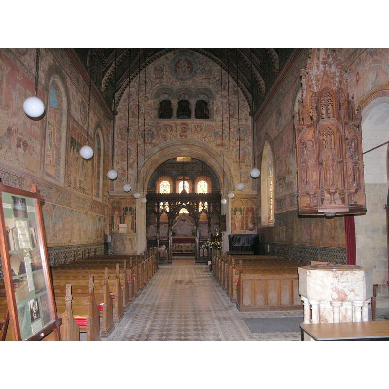 the font and cover on the right (south side)
