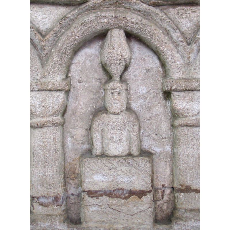 west side, centre arch