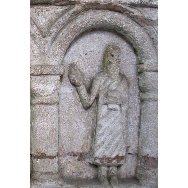 west side, right arch