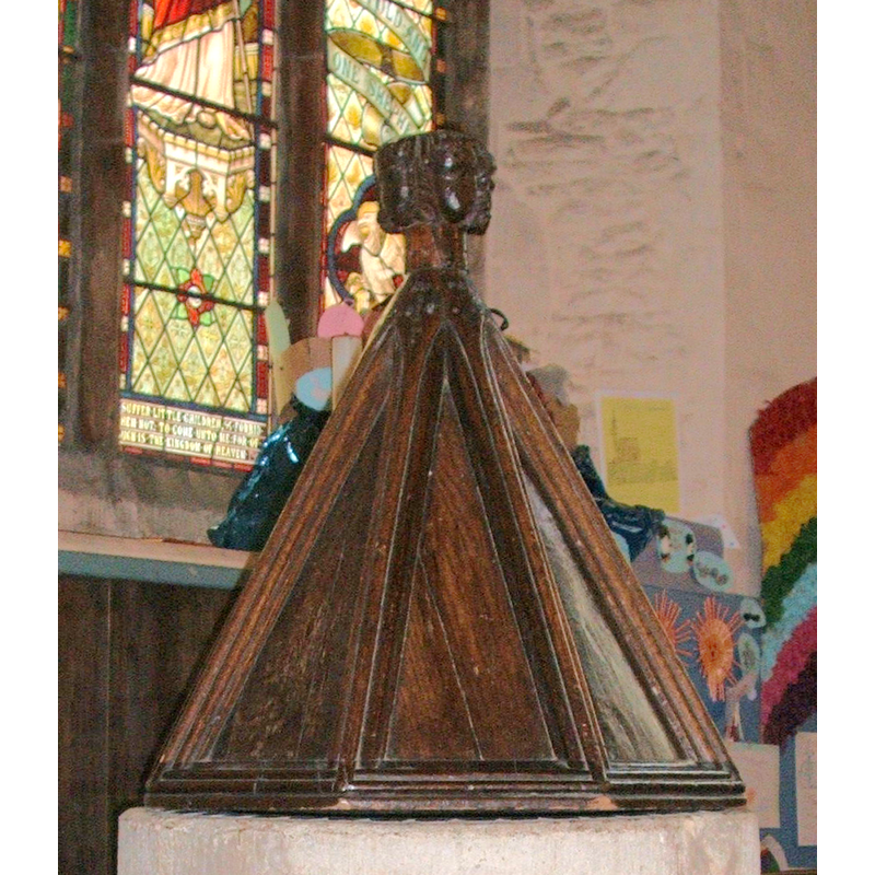 supposedly a book rest? [cf. Font notes]