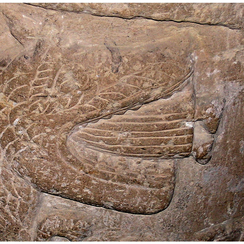the dragon's head with St. Margaret's feet still outside its mouth
