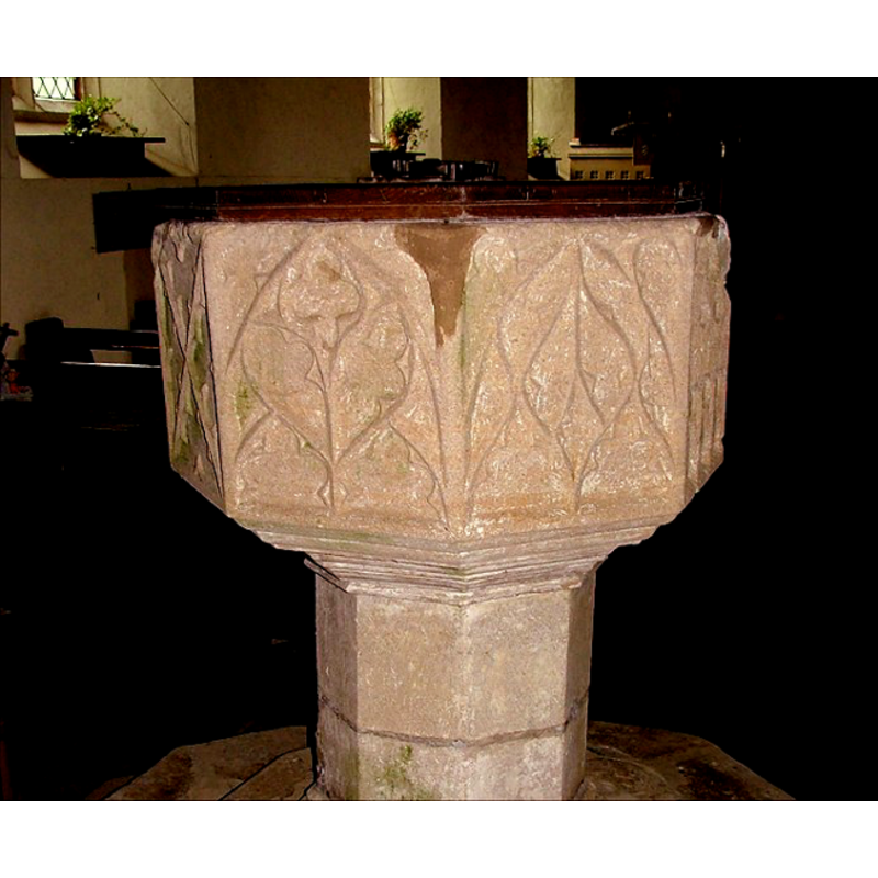 covering all the panels of the basin