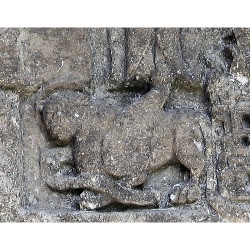 winged lion: symbol for Mark