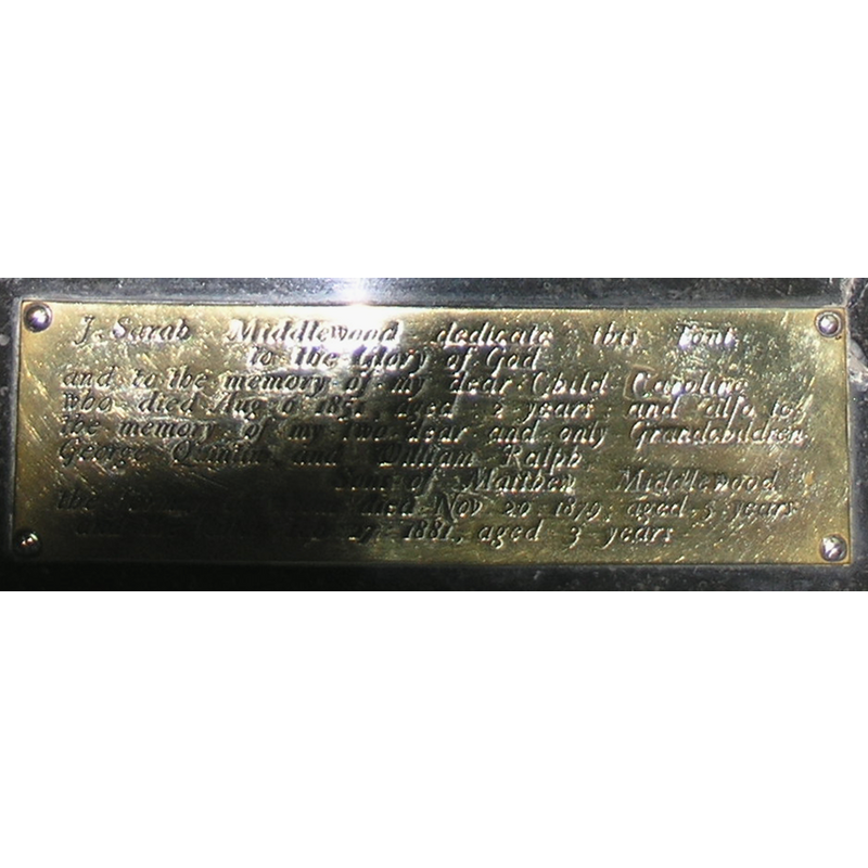 dedicatory plaque