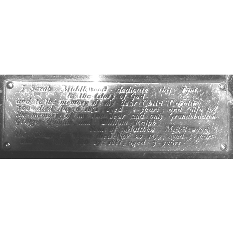 dedicatory plaque