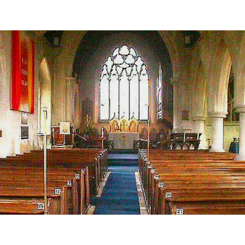 the 19th-century church designed by S.S. Teulon