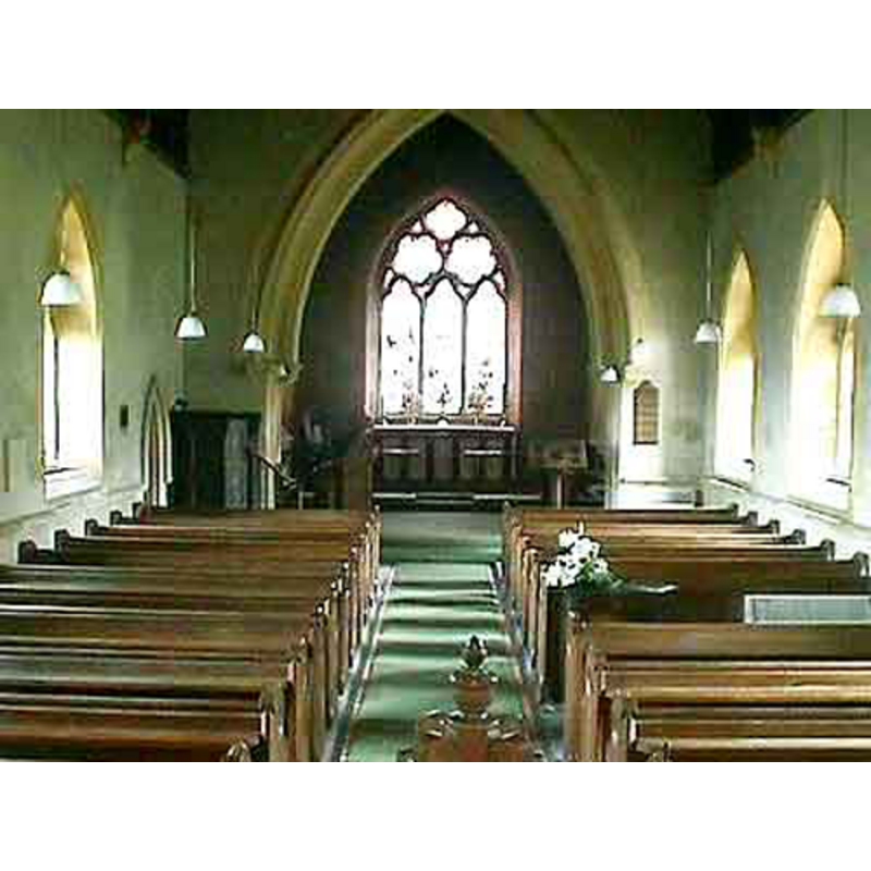 the tip of the font cover visible in the foreground