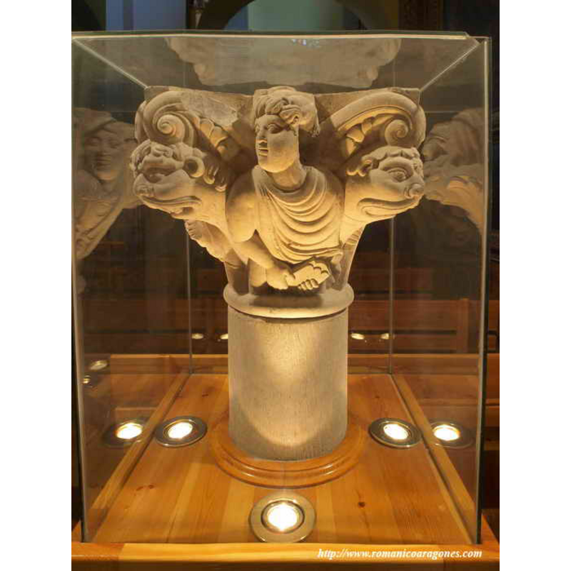 the former base, displayed in the cathedral museum as of 2000