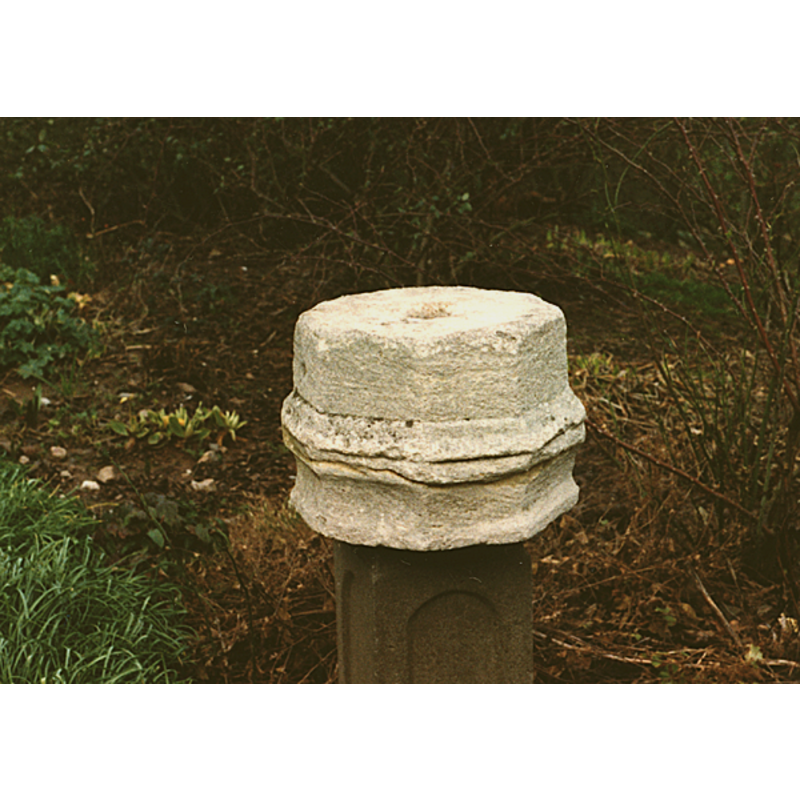 the fragment believed to be the stem of the old font
