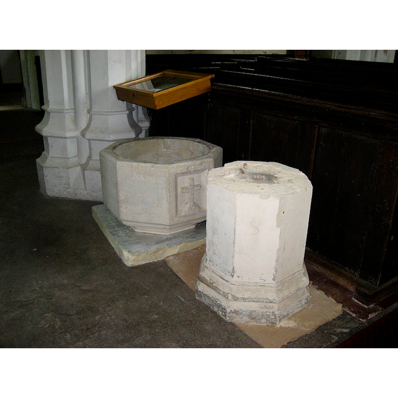 the font during the restoration process