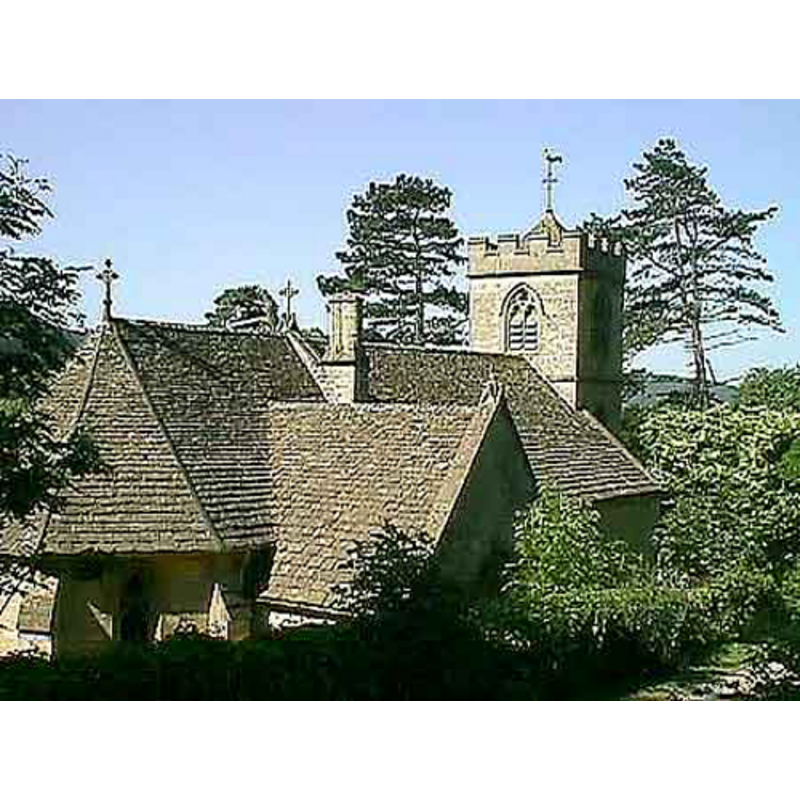 church re-built in the 19th century