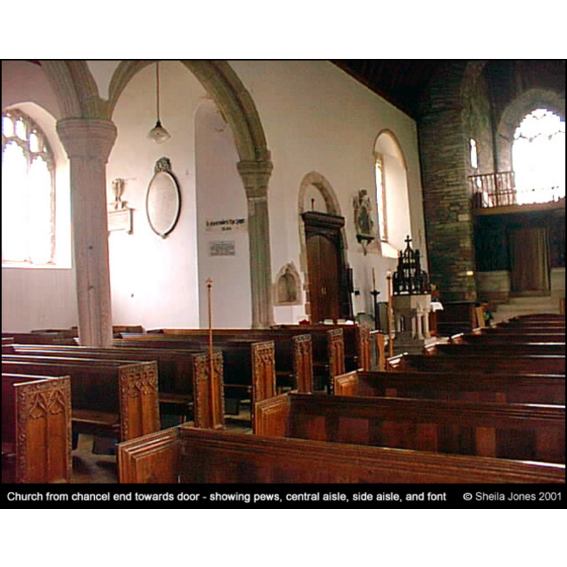 the font and cover at the back