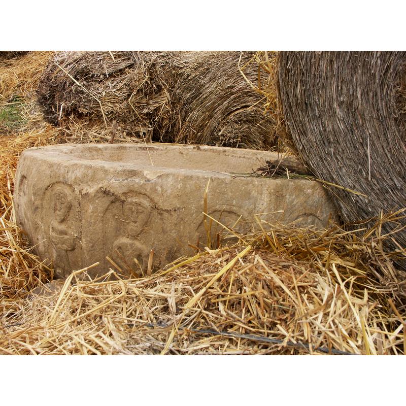 the basin as it appeared, detached from its base, in 2006