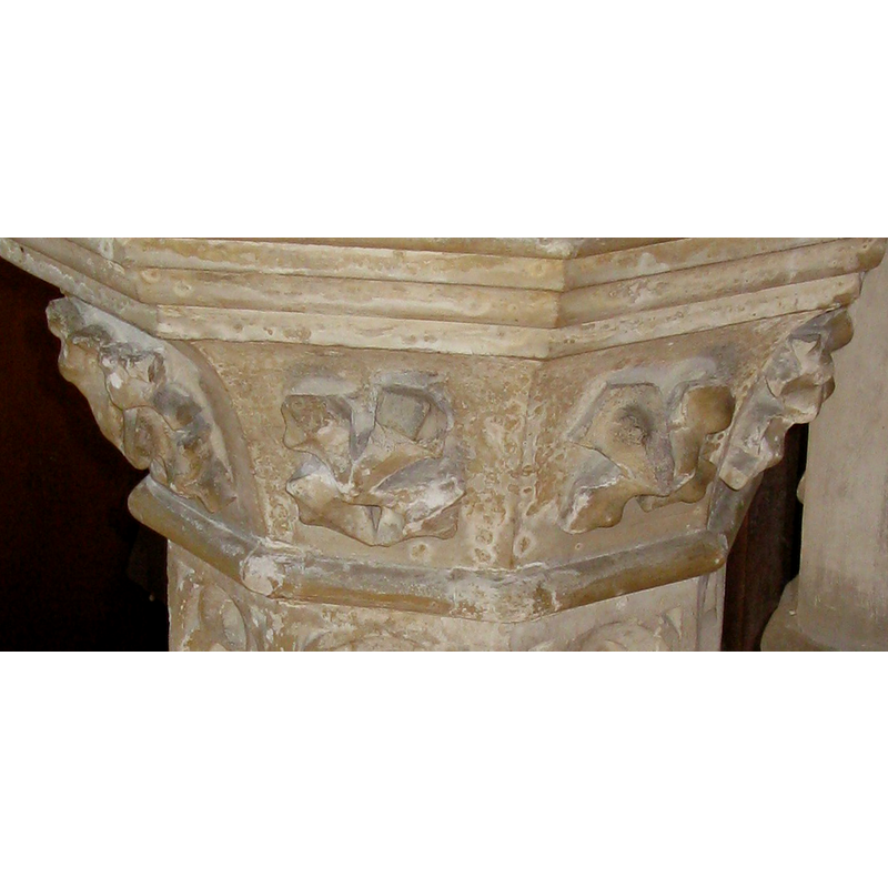 one on each side of the lower underbowl chamfer