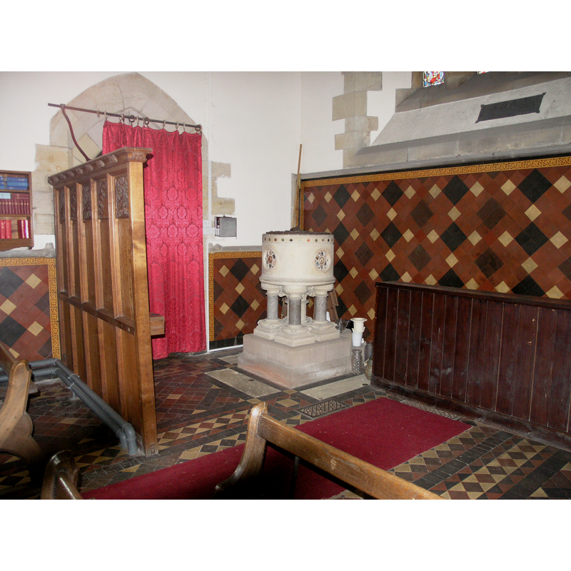 the modern font in the modern church