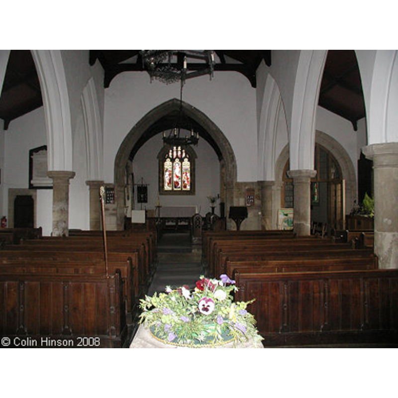 the top of the font and cover in the foreground