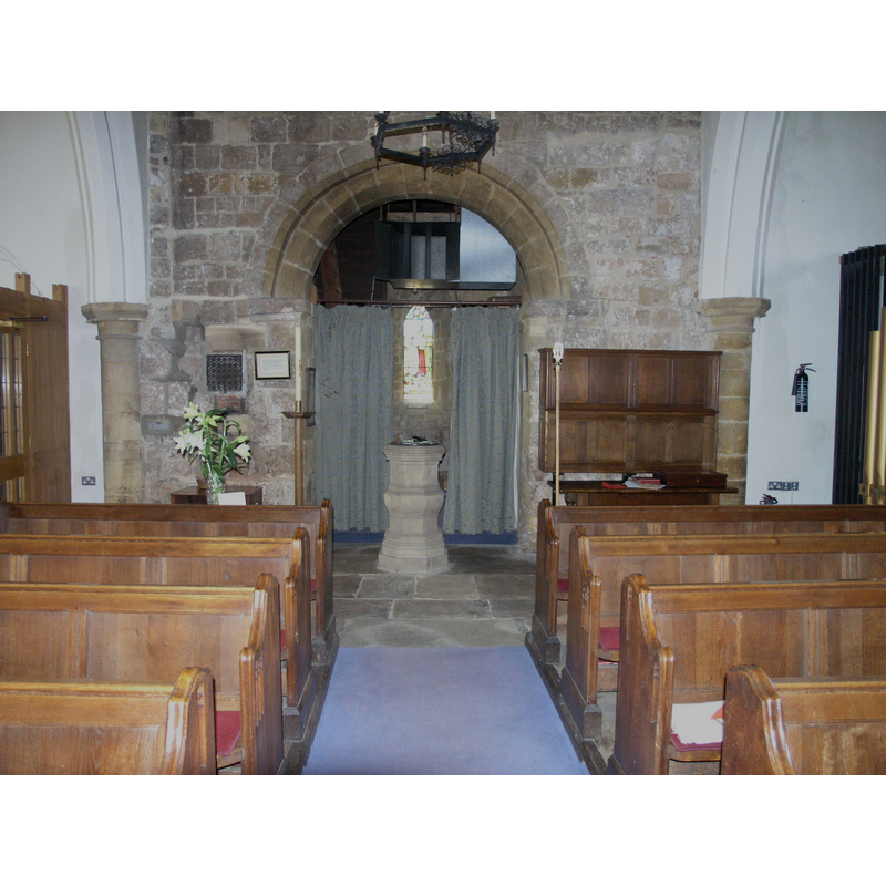 the font and cover at the back