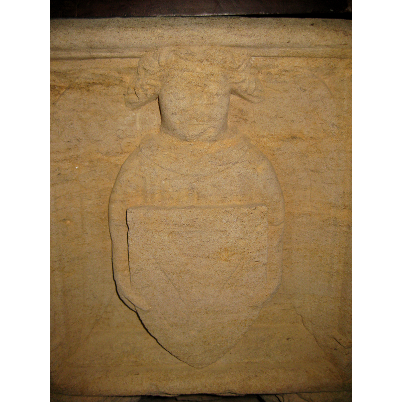 the third of four similar angels on the basin sides