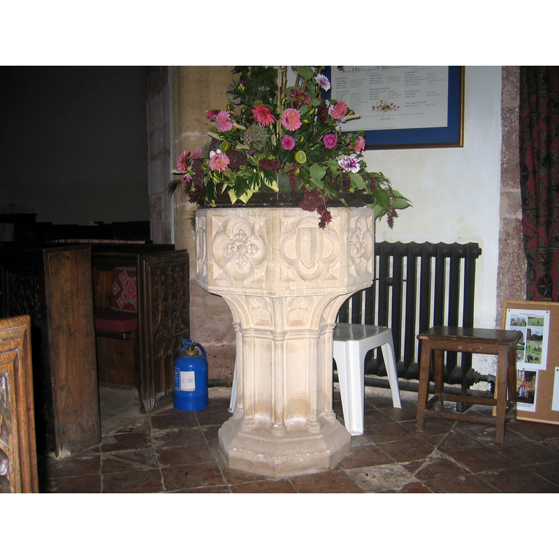 the 15thC re-cut font?