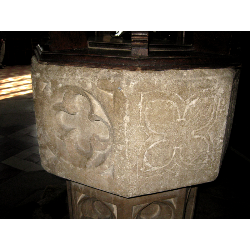 side 4: incised and ready for the carving, but never finished [cf. Font notes]
