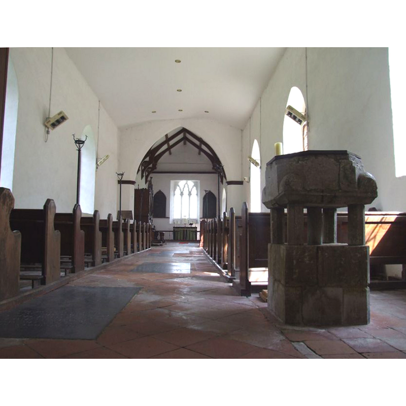 the font and cover in the foreground
