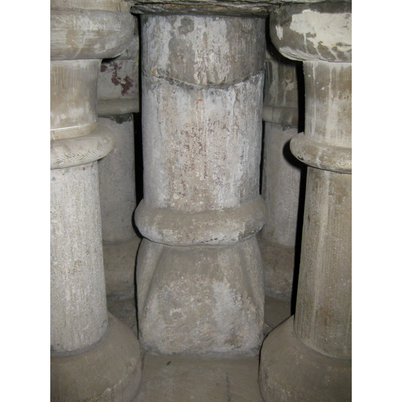 some of the columns appear to be replacements of the originals