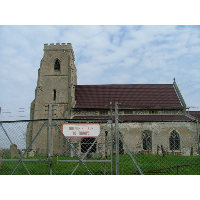 the church exterior as photographed in May 2004