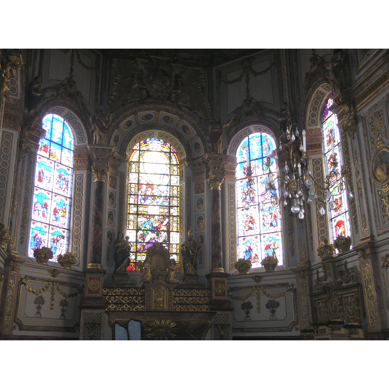 and east windows