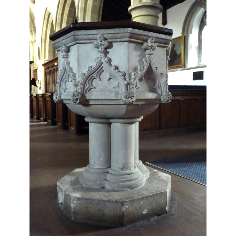 the 19thC font