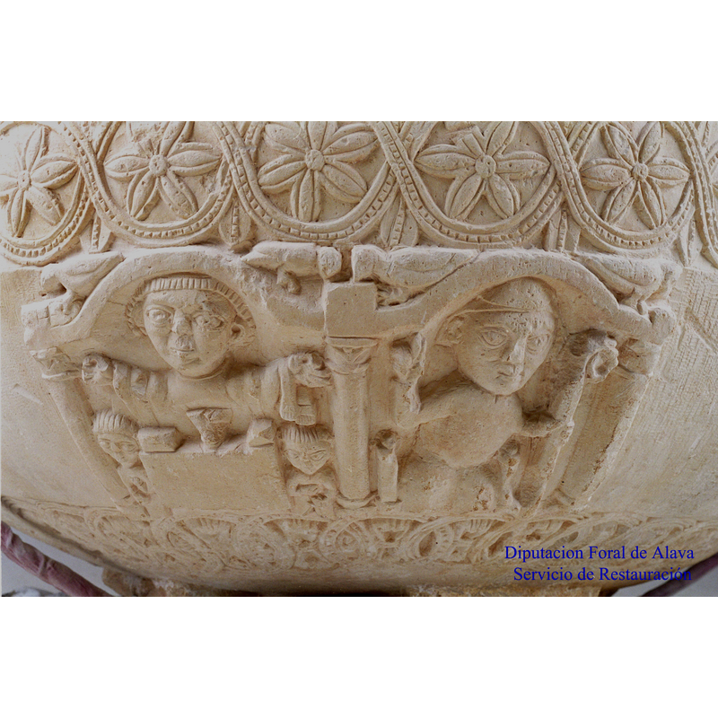 the font immediately after its restoration