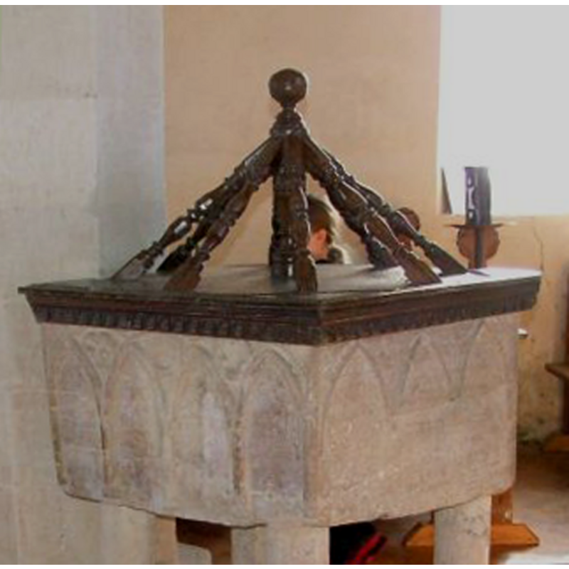 one side shows four arches; another only three
