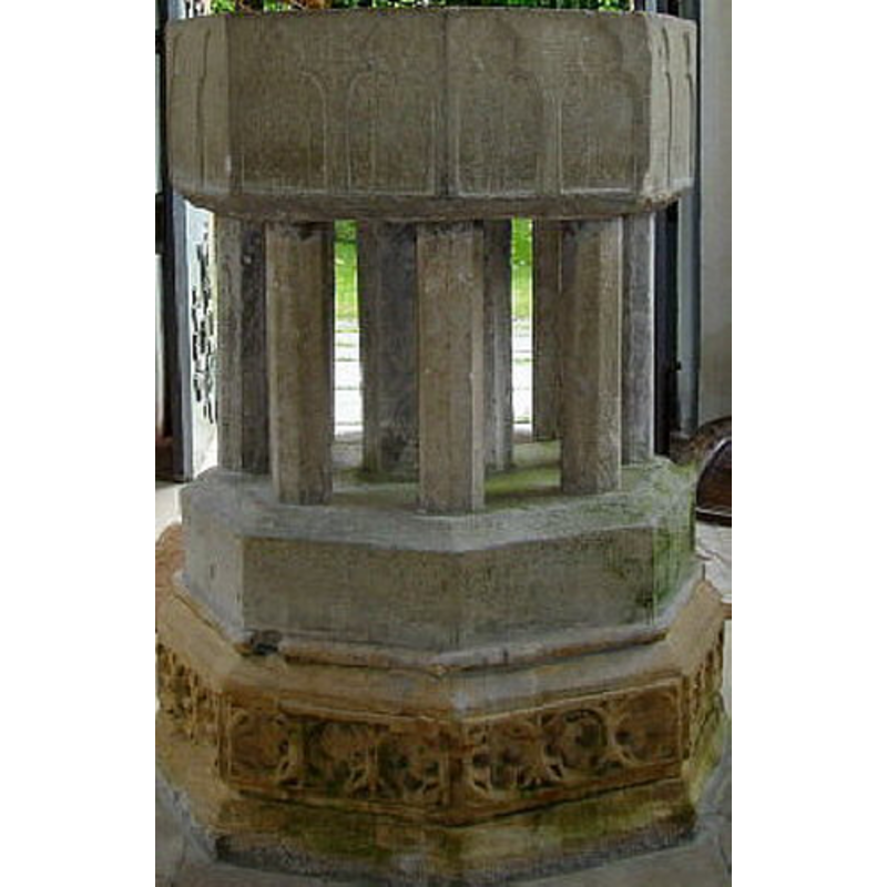 on the later plinth