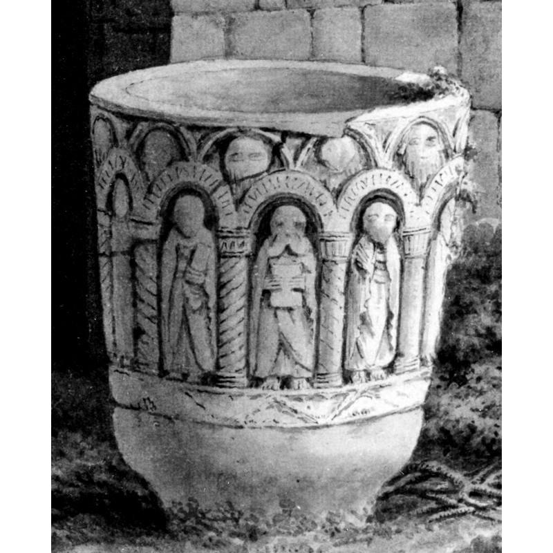 They may the Apostles, each holding a different object