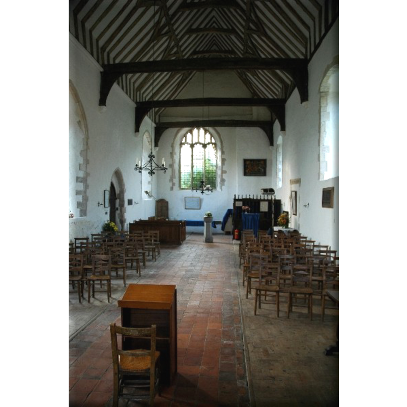 the modern font at the west end
