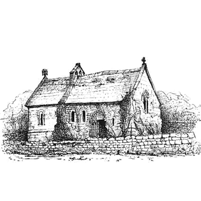 the church before the 19th-century restoration
