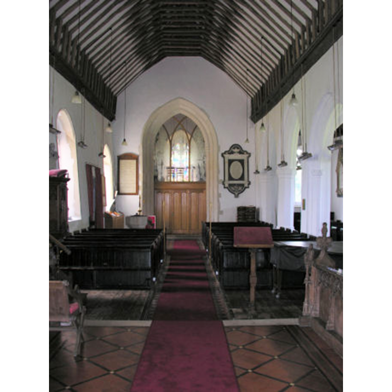the font at the west end, south side