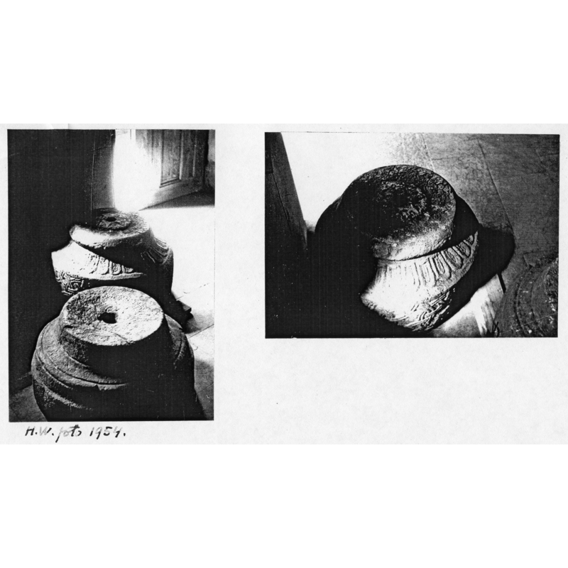 the font dismatled; ca. 1954?
