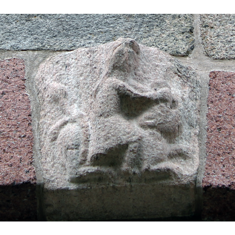 Samson fighting the lion