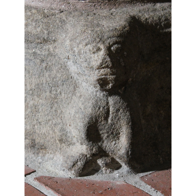 not human; phallus apparent
