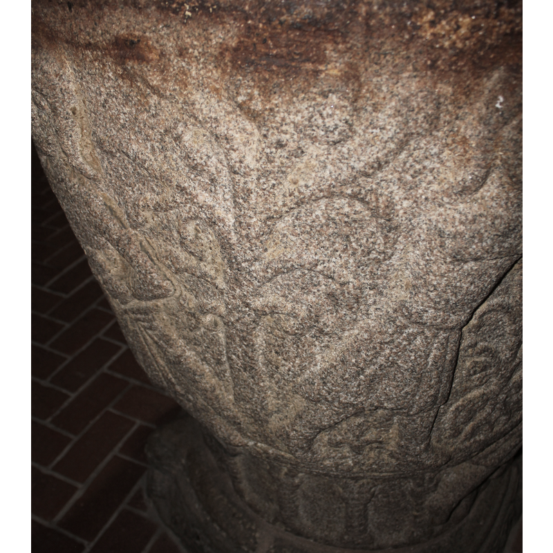 it appears to be part of the scenery, rather than a symbol [Tree of Life, etc.]; there are other such forming part of the hunting scene