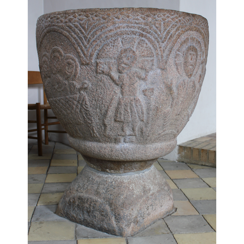each containing figures or scenes