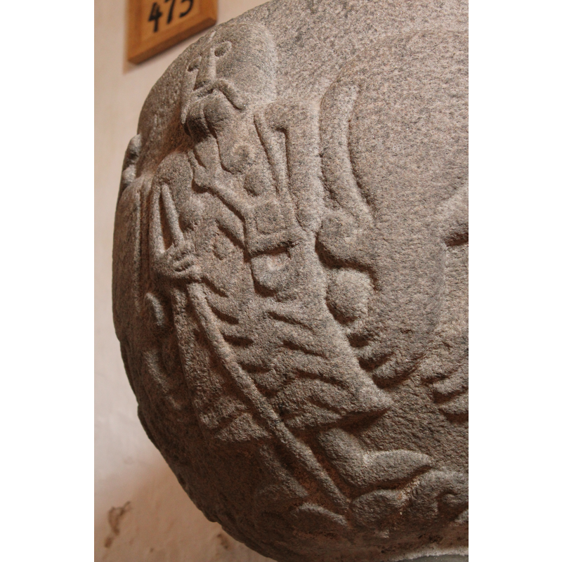 the pilgrim; note the tail of the snake under his feet