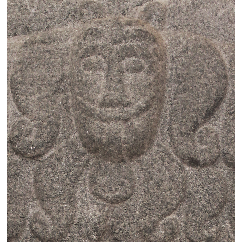 the head of the seonc bi-corporal lion